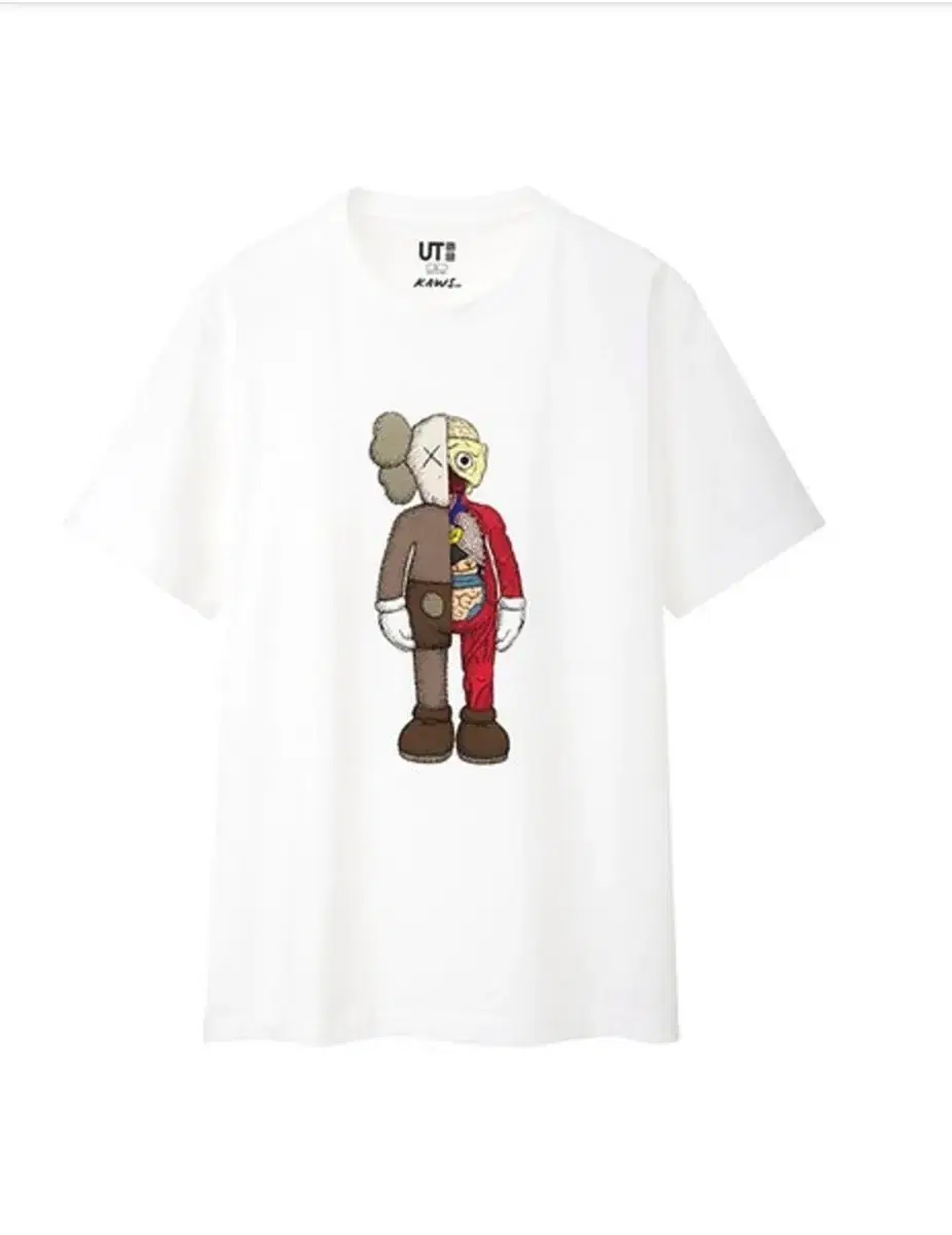 kaws 유니클로 카우스 티셔츠 새상품